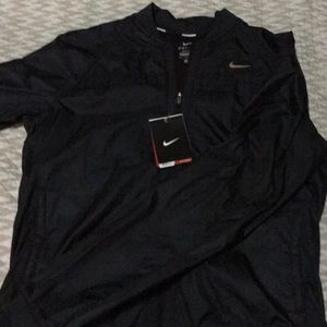 Black nike jacket with tags